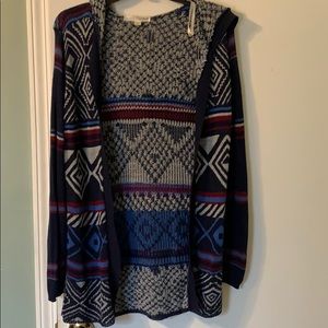 Hooded Cardigan